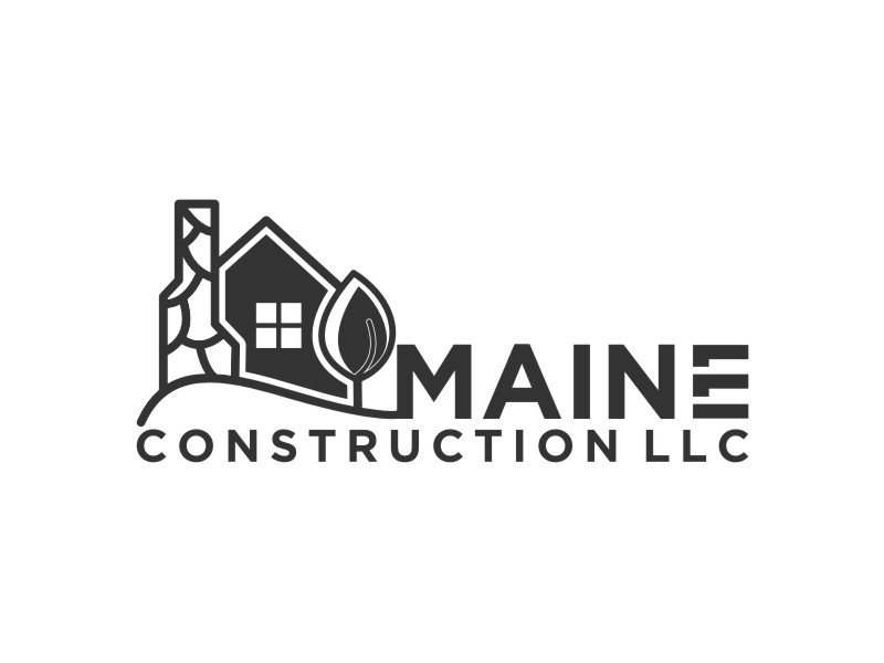 Maine Construction LLC logo design by ndndn