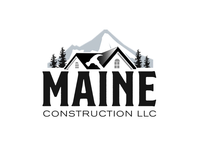 Maine Construction LLC logo design by kunejo