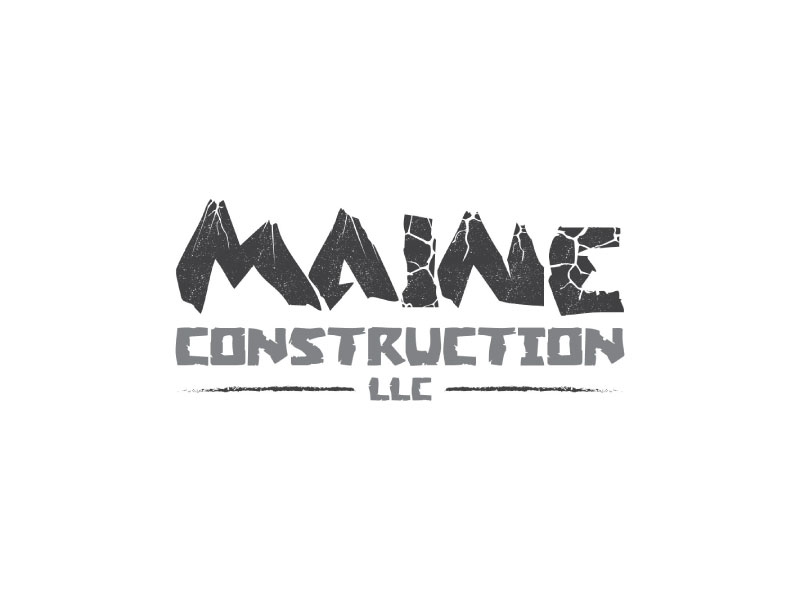Maine Construction LLC logo design by nona