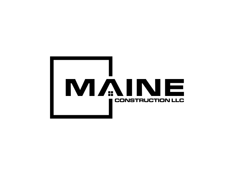 Maine Construction LLC logo design by EkoBooM