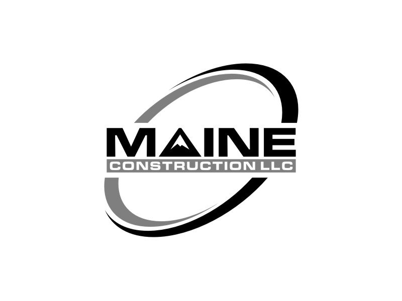 Maine Construction LLC logo design by alby