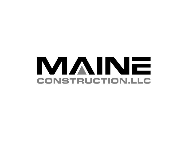 Maine Construction LLC logo design by fadlan