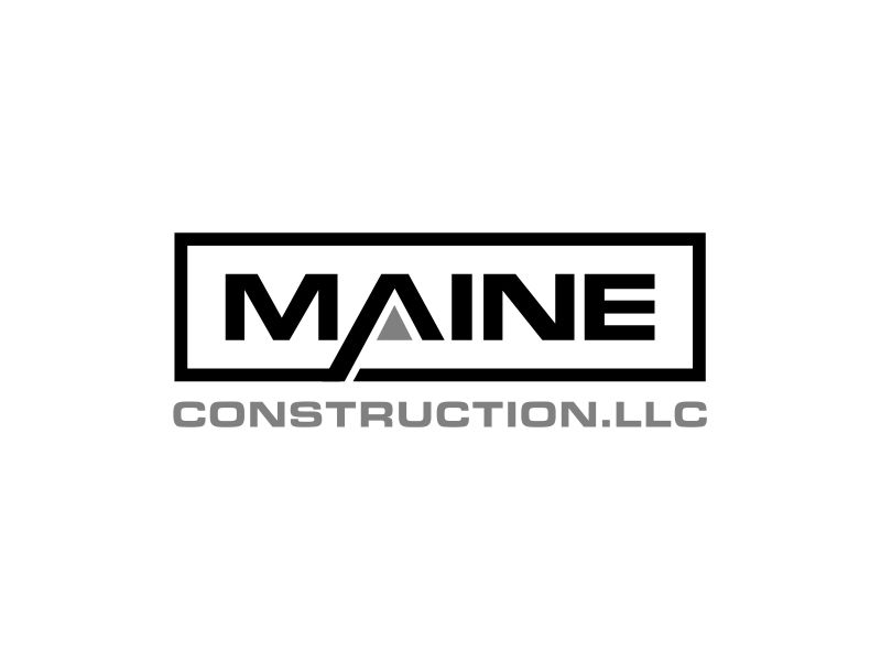 Maine Construction LLC logo design by fadlan