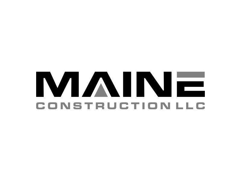 Maine Construction LLC logo design by Galfine