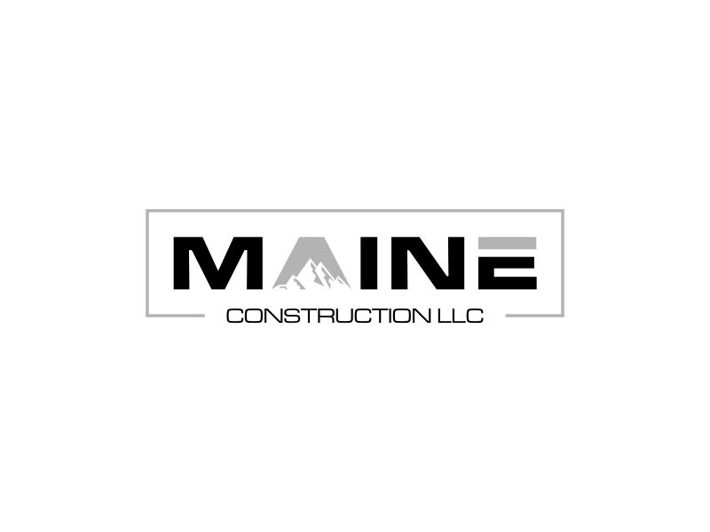 Maine Construction LLC logo design by andayani*