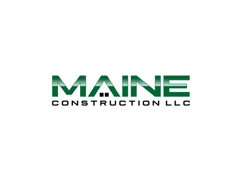 Maine Construction LLC logo design by lj.creative