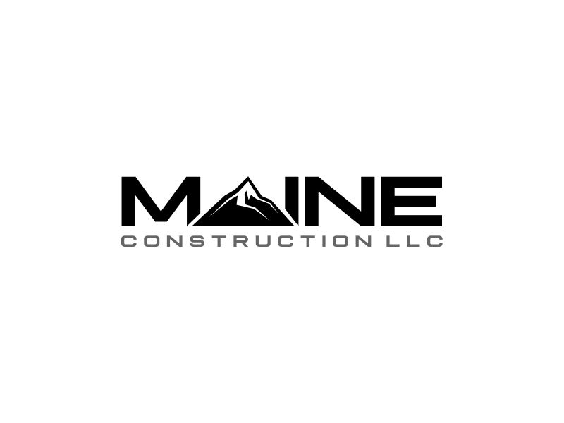Maine Construction LLC logo design by lj.creative