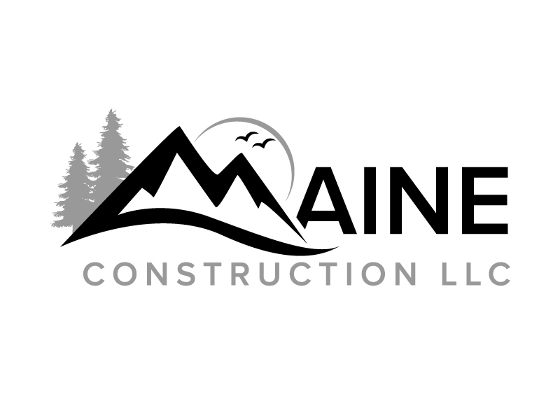 Maine Construction LLC logo design by jaize