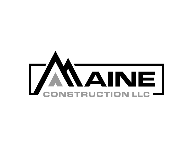 Maine Construction LLC logo design by jonggol