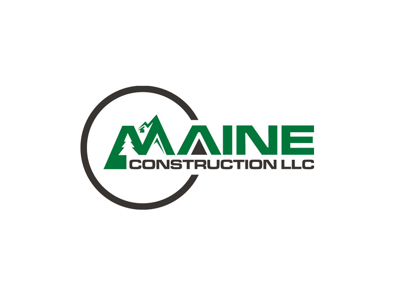 Maine Construction LLC logo design by Rizqy
