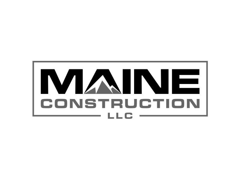 Maine Construction LLC logo design by KQ5
