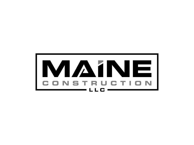 Maine Construction LLC logo design by IrvanB