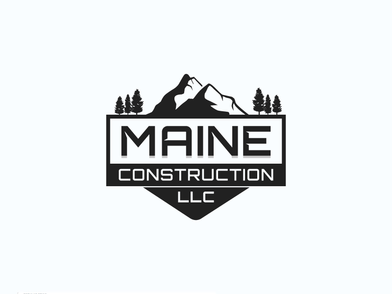 Maine Construction LLC logo design by Hendra Firman