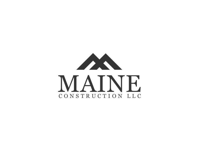 Maine Construction LLC logo design by bougalla005