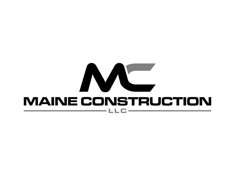 Maine Construction LLC logo design by p0peye
