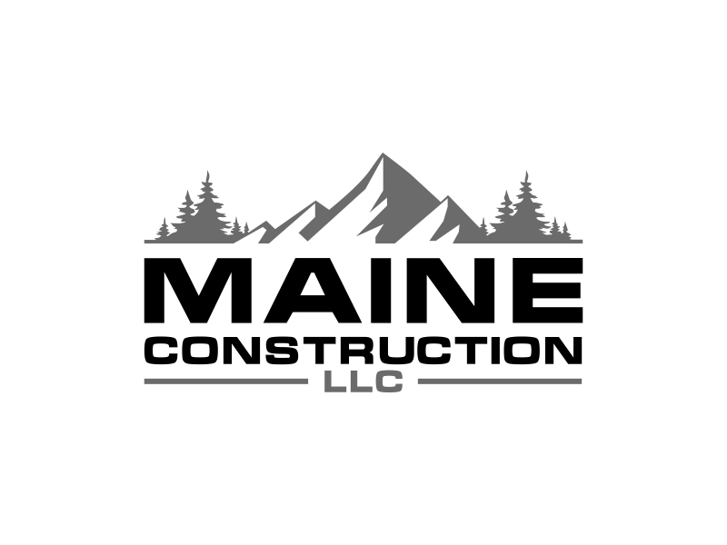 Maine Construction LLC logo design by rizuki