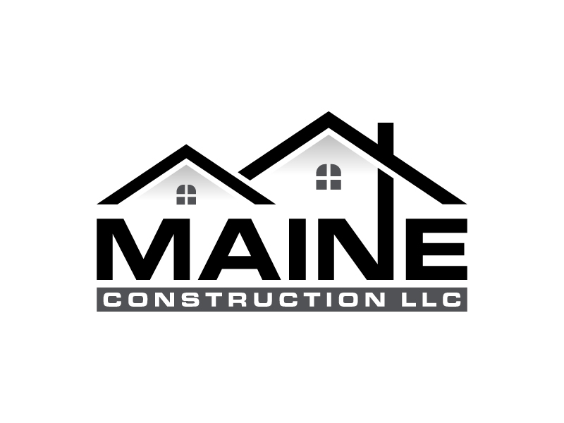 Maine Construction LLC logo design by abss
