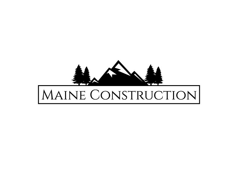 Maine Construction LLC logo design by gateout