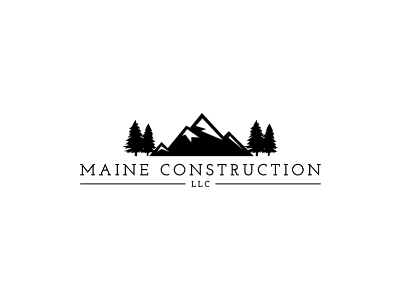 Maine Construction LLC logo design by gateout
