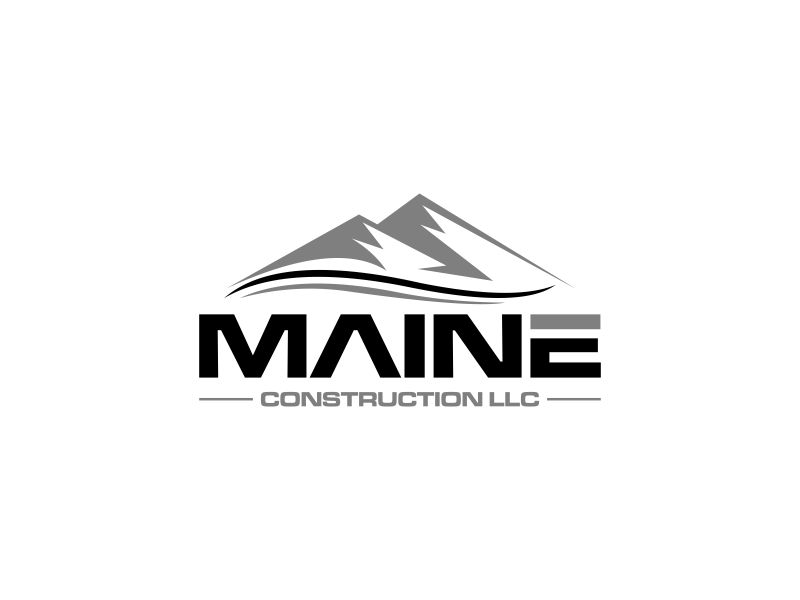 Maine Construction LLC logo design by RIANW