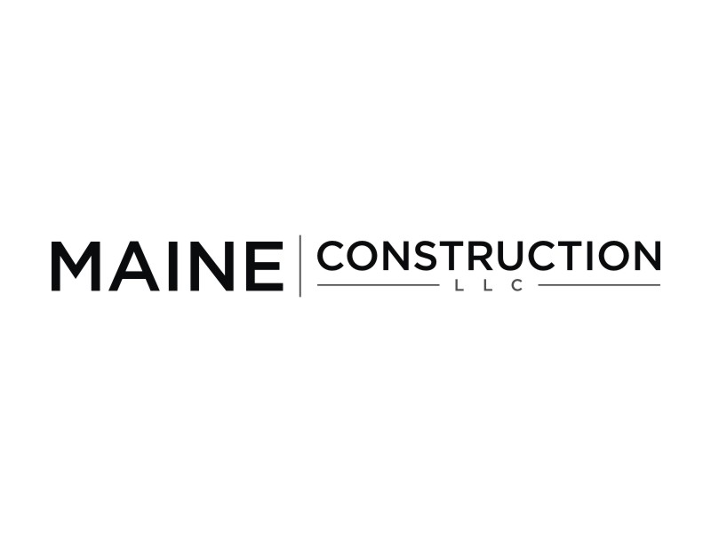 Maine Construction LLC logo design by ArRizqu