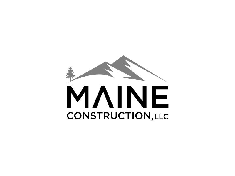 Maine Construction LLC logo design by RIANW