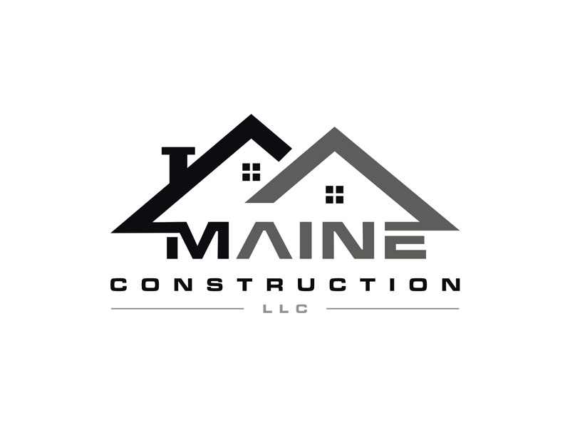 Maine Construction LLC logo design by cintya