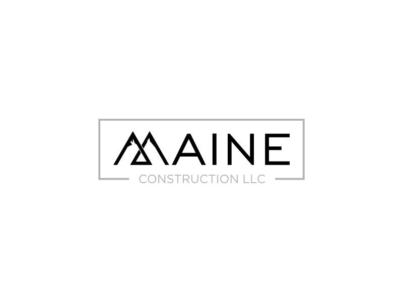 Maine Construction LLC logo design by andayani*