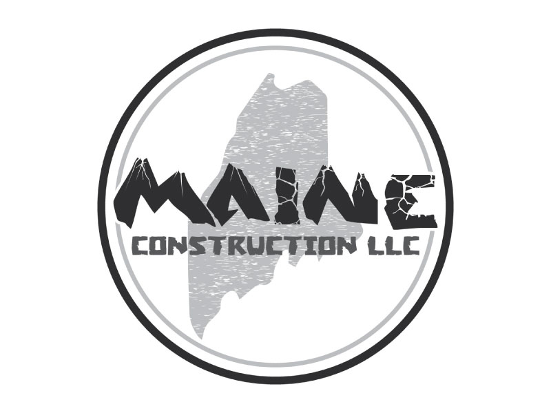 Maine Construction LLC logo design by nona