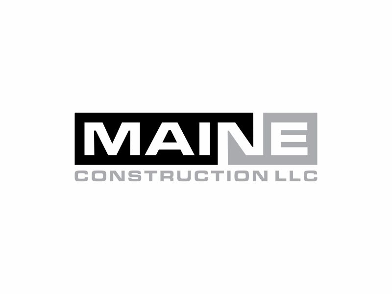 Maine Construction LLC logo design by ora_creative