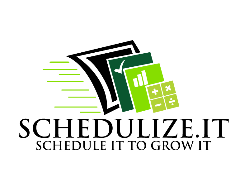 schedulize.it       tagline is: schedule it to grow it logo design by ElonStark