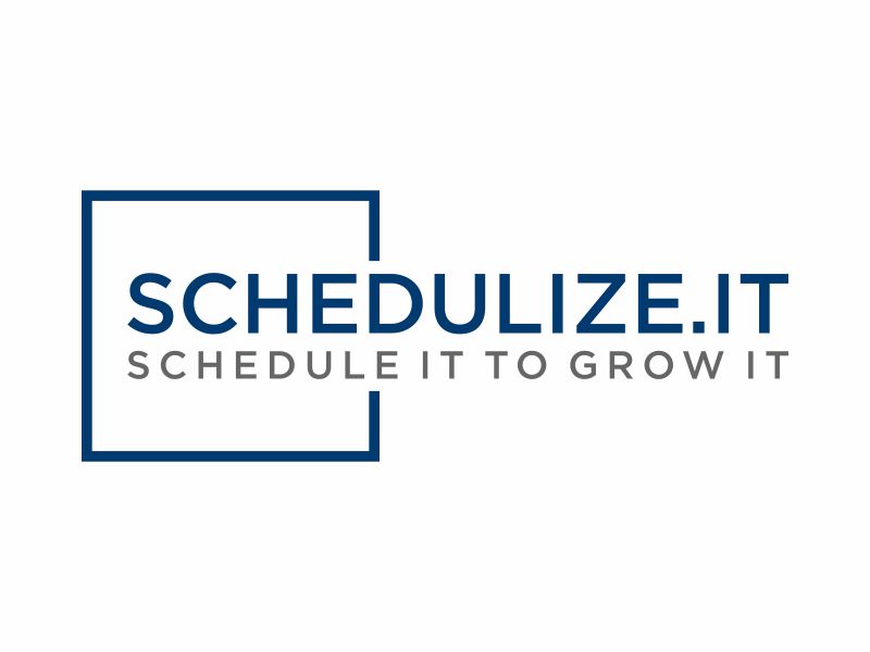 schedulize.it       tagline is: schedule it to grow it logo design by Franky.