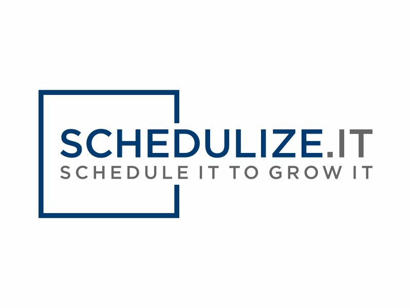 schedulize.it       tagline is: schedule it to grow it logo design by Franky.