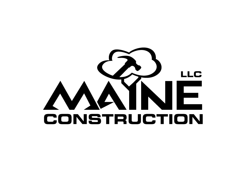 Maine Construction LLC logo design by aRBy