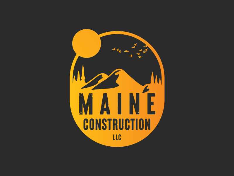 Maine Construction LLC logo design by Sami Ur Rab