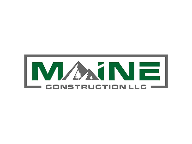 Maine Construction LLC logo design by ndaru