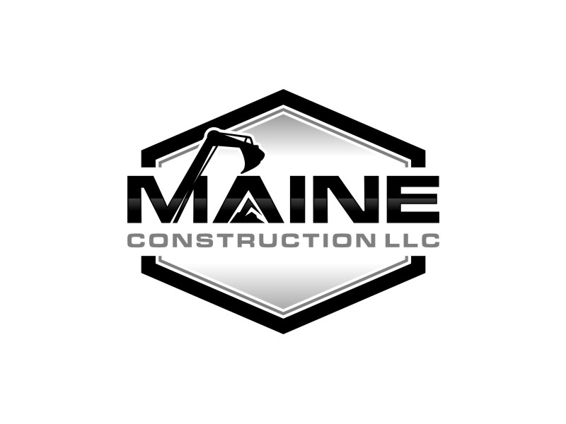 Maine Construction LLC logo design by alby