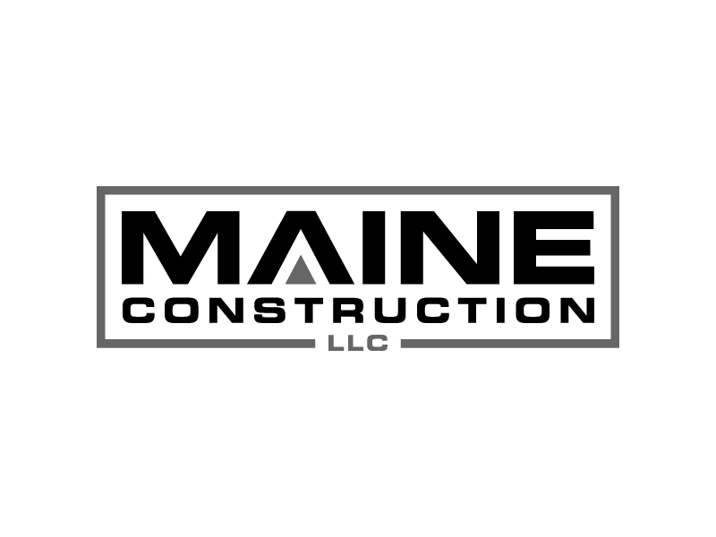 Maine Construction LLC logo design by denfransko