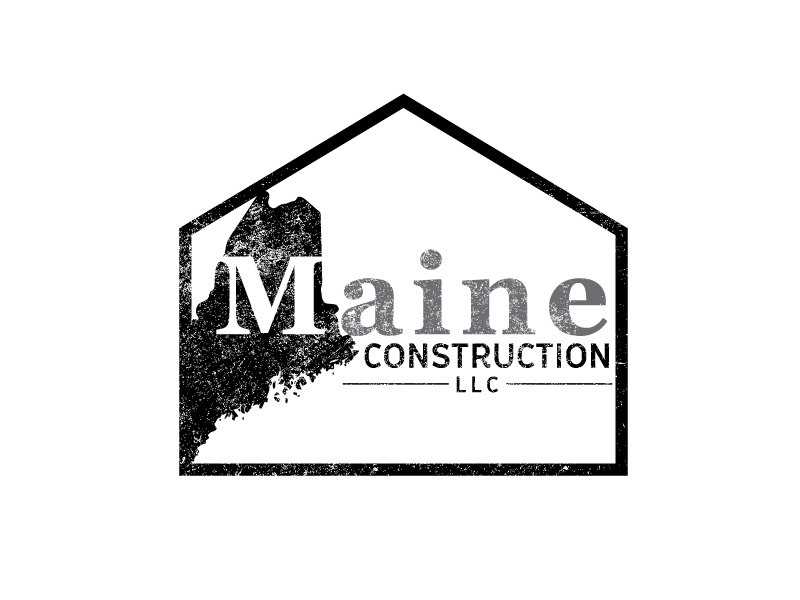Maine Construction LLC logo design by zenith
