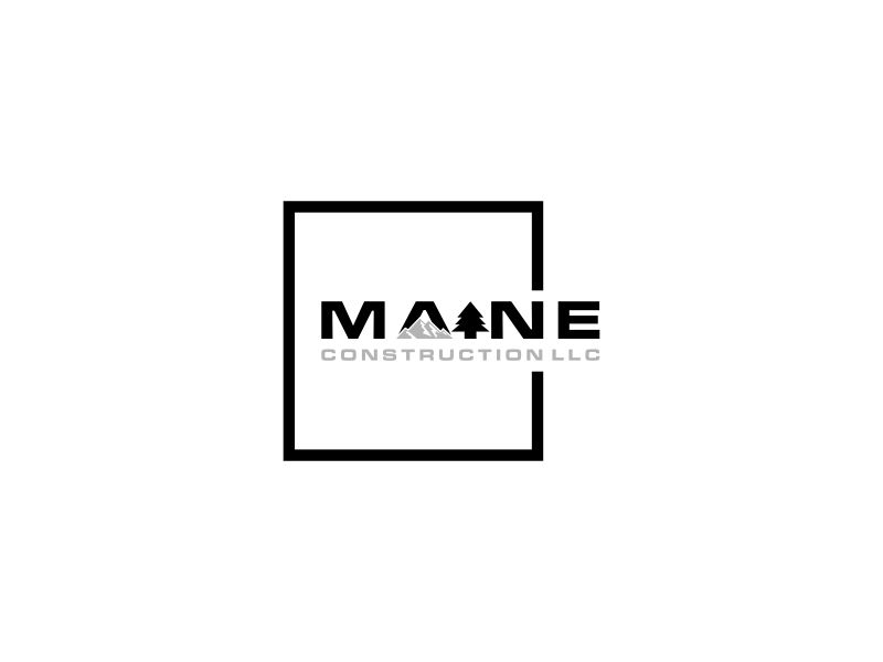 Maine Construction LLC logo design by Diponegoro_