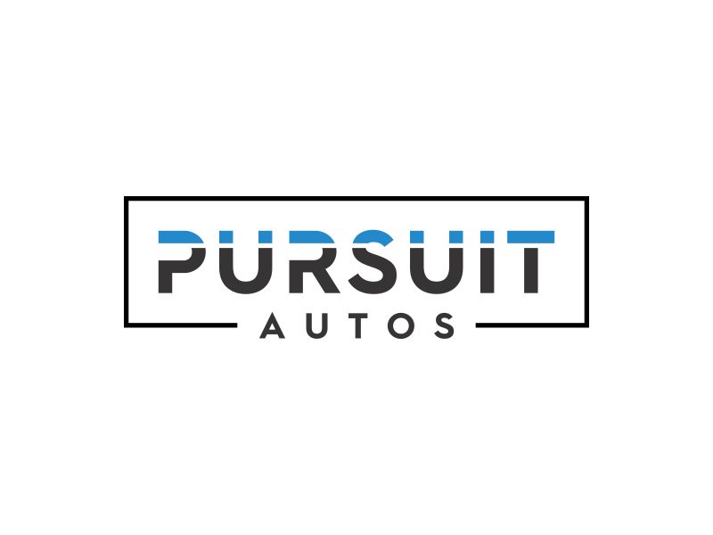 Pursuit Autos logo design by Kanya