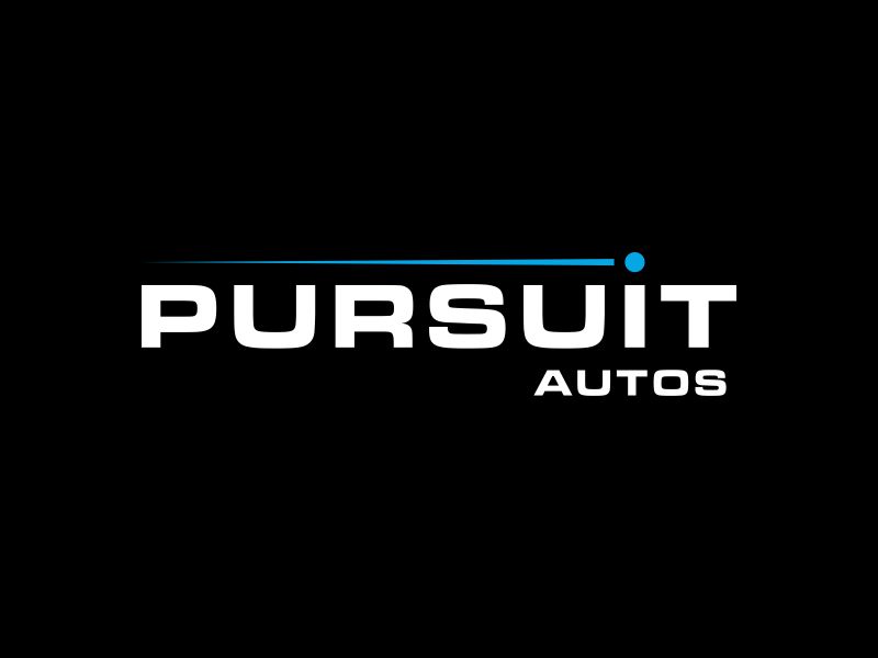 Pursuit Autos logo design by haidar