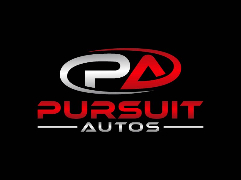 Pursuit Autos logo design by Andri