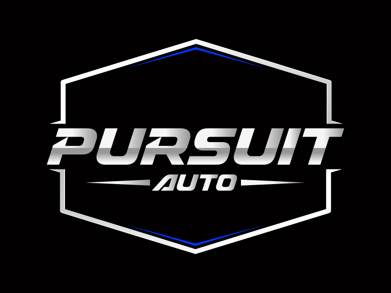 Pursuit Autos logo design by yondi