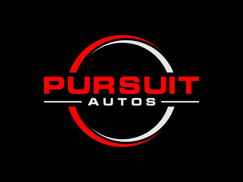 Pursuit Autos logo design by mukleyRx