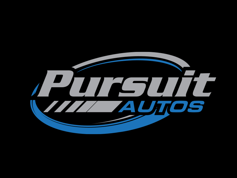 Pursuit Autos logo design by MarkindDesign
