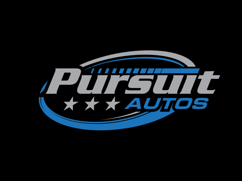 Pursuit Autos logo design by MarkindDesign