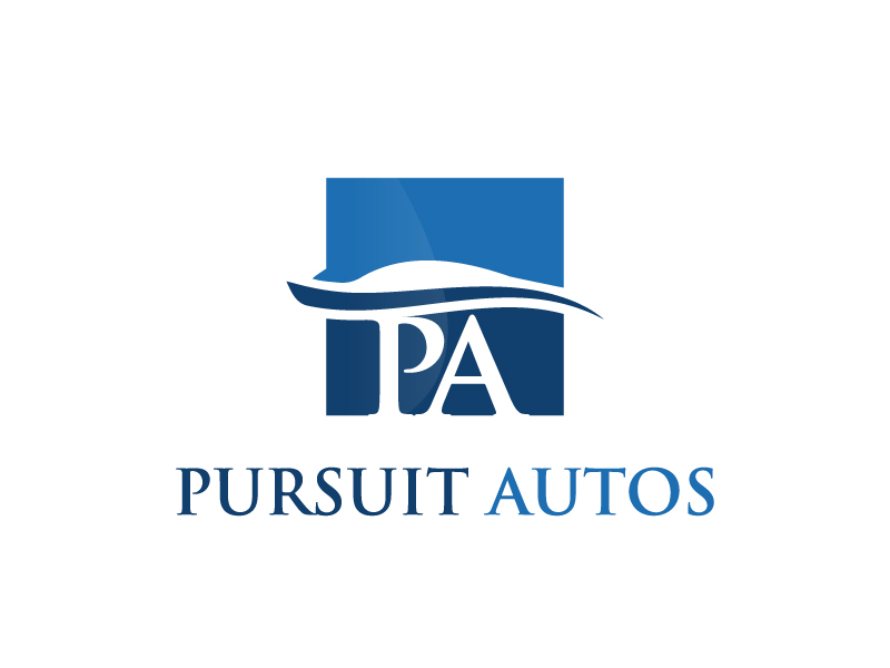 Pursuit Autos logo design by akilis13