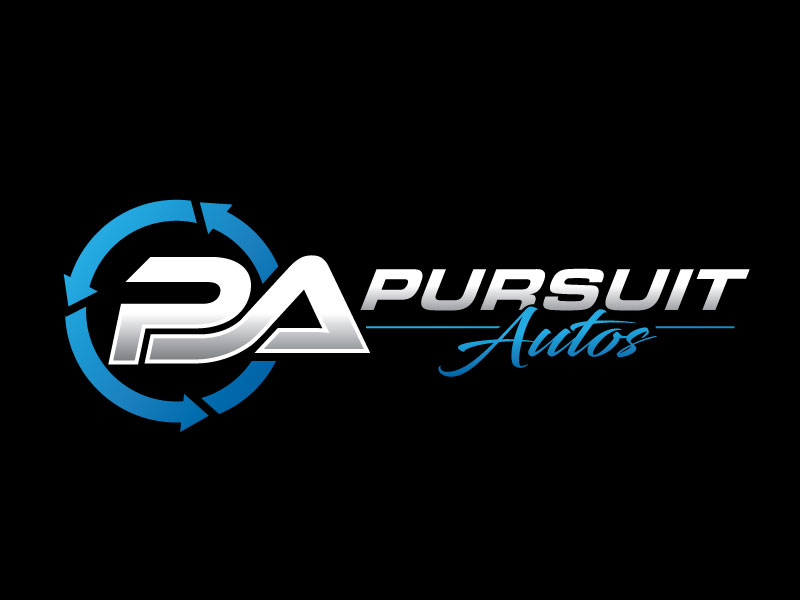 Pursuit Autos logo design by REDCROW