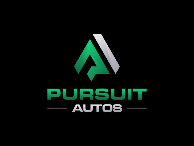 Pursuit Autos logo design by Asani Chie